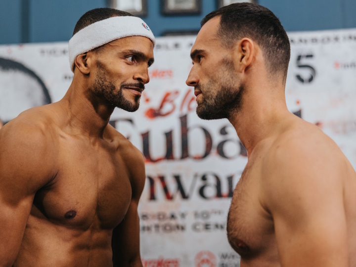 Photos Harlem Eubank, Timo Schwarzkopf Ready To Collide in Brighton